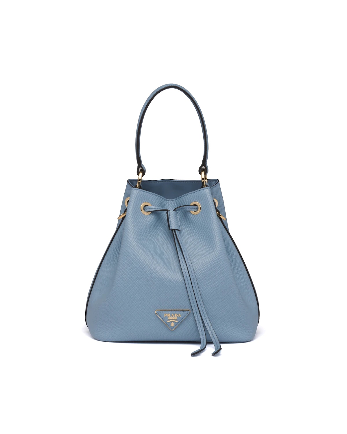 Saffiano Leather Bucket Bag - 1