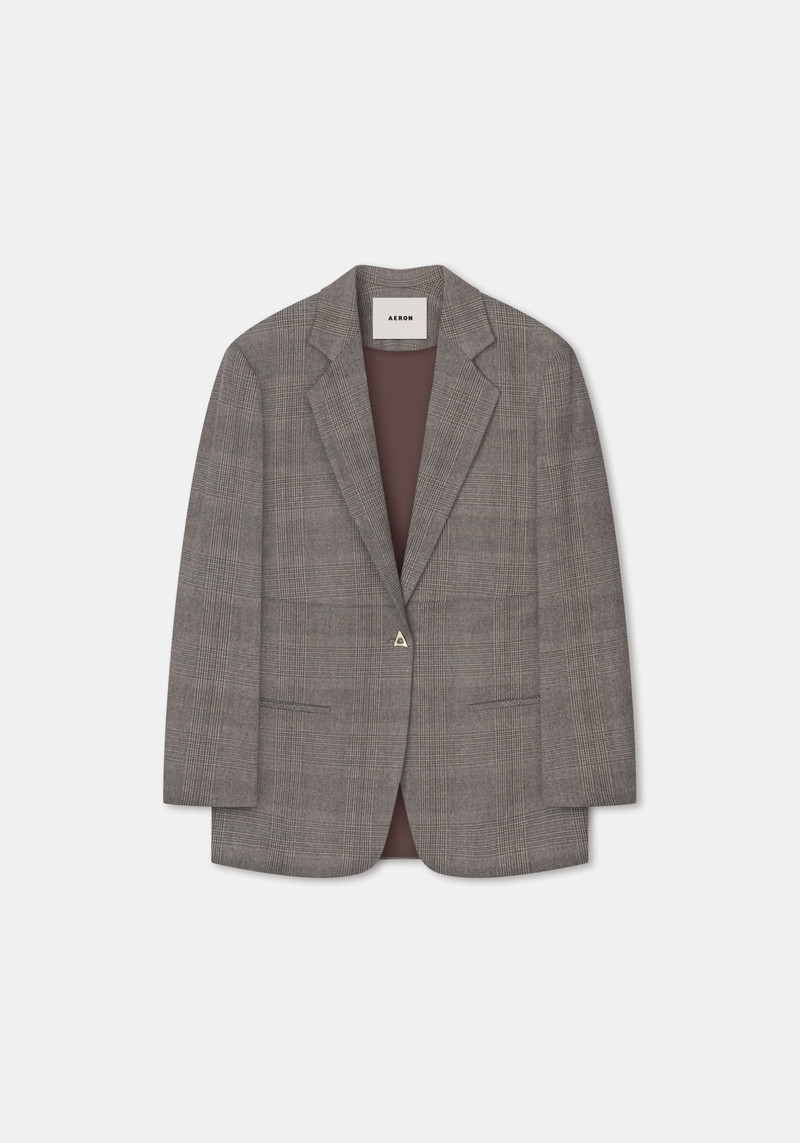 MERCEDES Classic checkered blazer 1