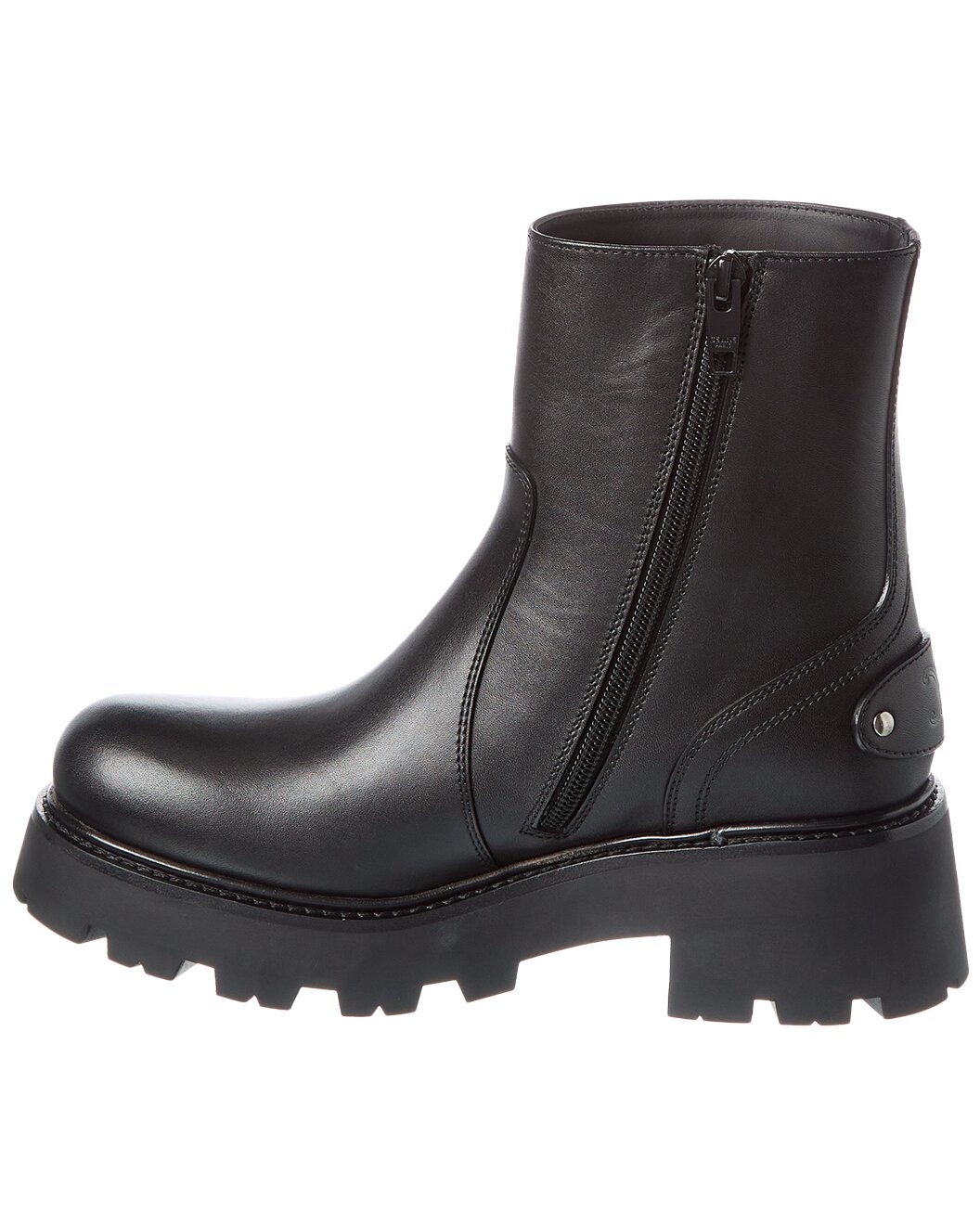 CELINE Zipped Leather Boot - 2