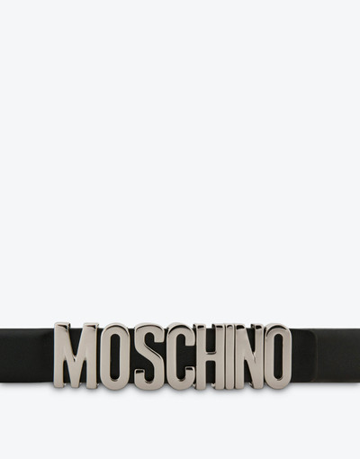 Moschino BELT WITH MINI LETTERING LOGO outlook