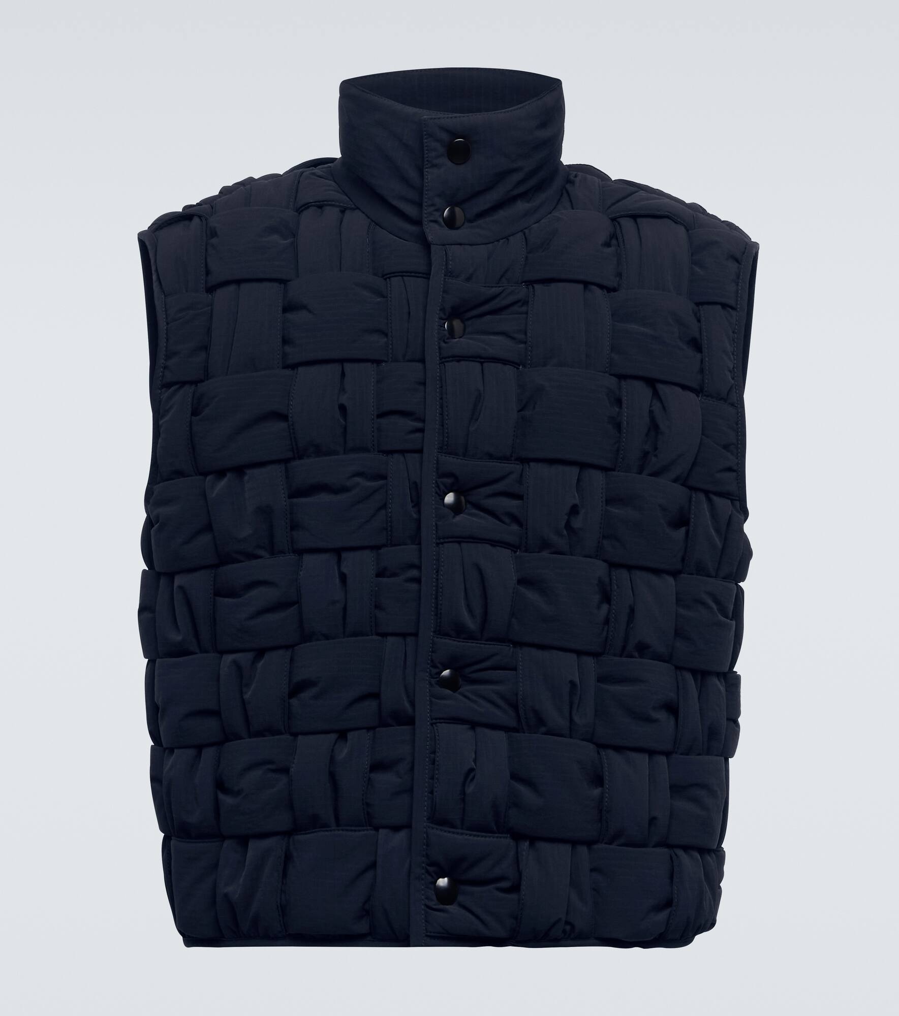 Intrecciato ripstop vest - 1