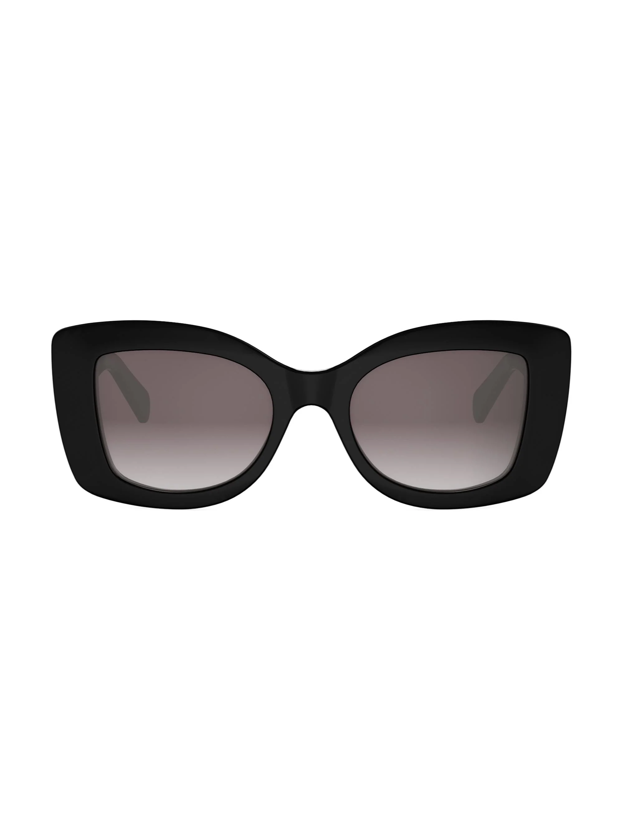 Women's Celine 3 Dots 52MM Geometric Sunglasses - Shiny Black Gradient Roviex - 1