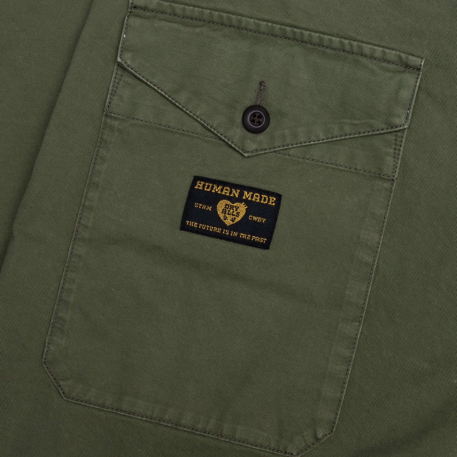 STRAIGHT CARGO PANTS - OLIVE DRAB - 5