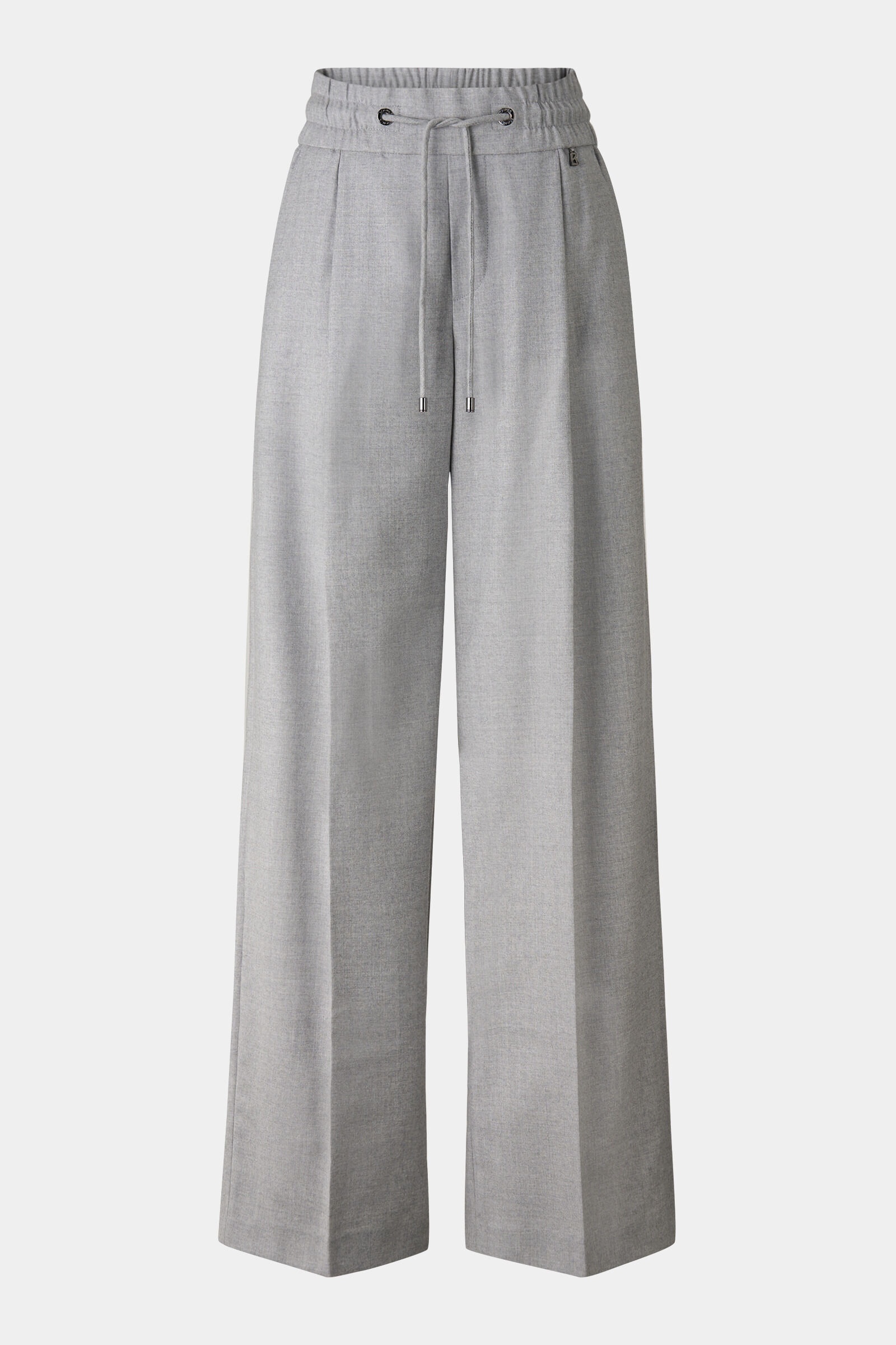 Ella flannel pants in Light gray - 1