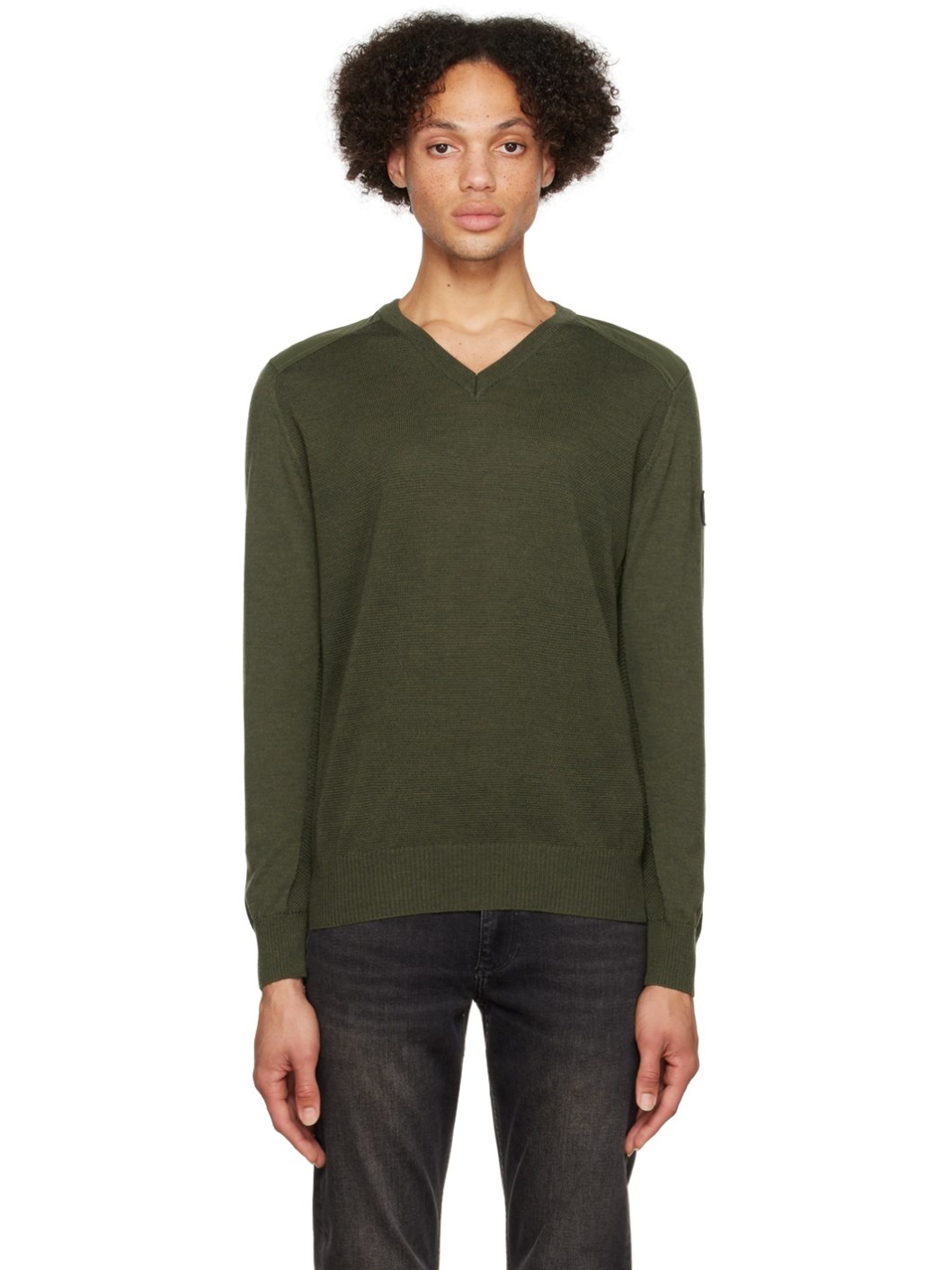 Khaki McLeod Sweater - 1