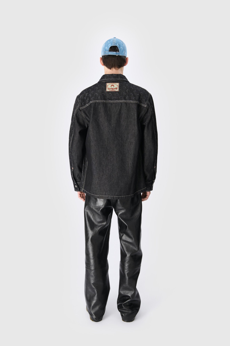 Moon Laser Denim Overshirt 3