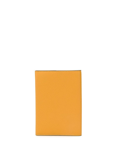 Mulberry grained-effect passport cover outlook