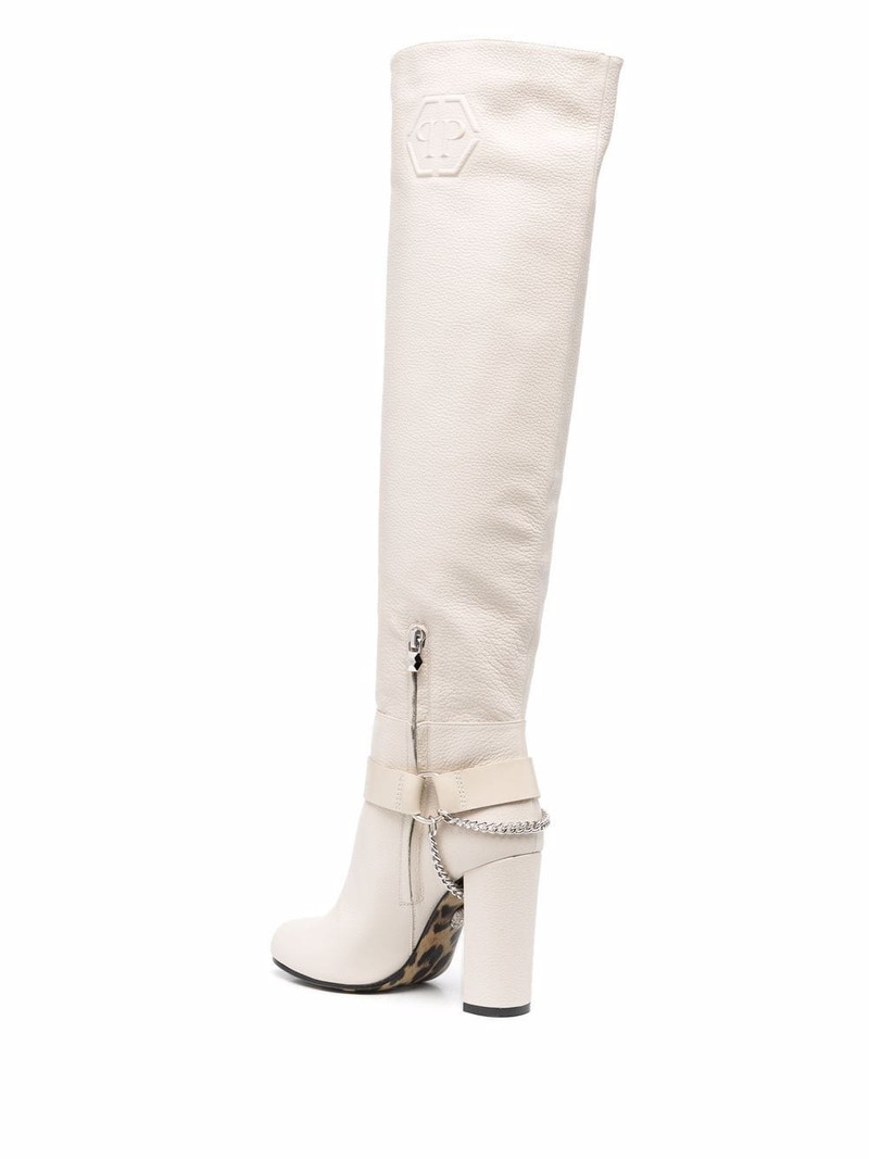 buckle-detail knee-high boots 3