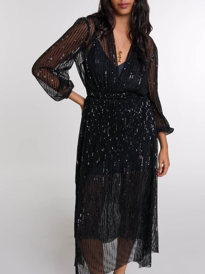 Sequin maxi dress 5