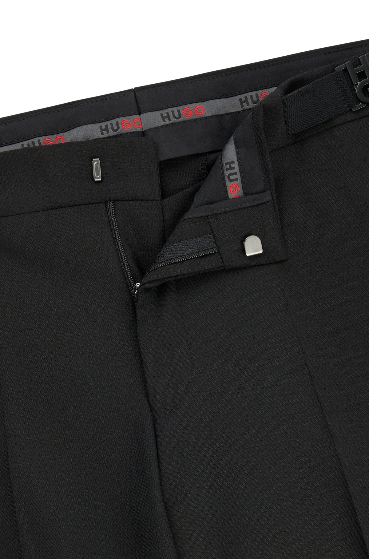 SLIM-FIT TROUSERS IN PERFORMANCE-STRETCH WOOL - 6
