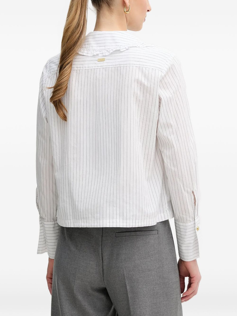 Avery ruffled striped blouse 3