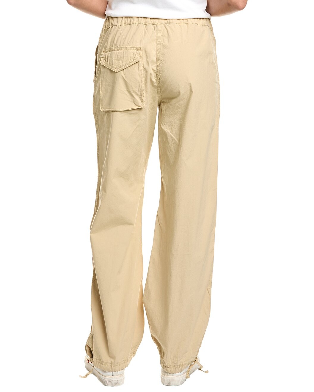 GANNI Washed Canvas Drawstring Pant - 2