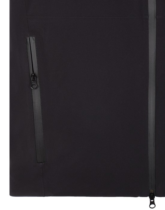 G03G2 STONE ISLAND STELLINA _3L BIO-BASED NYLON WITH PRIMALOFT® INSULATION TECHNOLOGY BLACK - 5