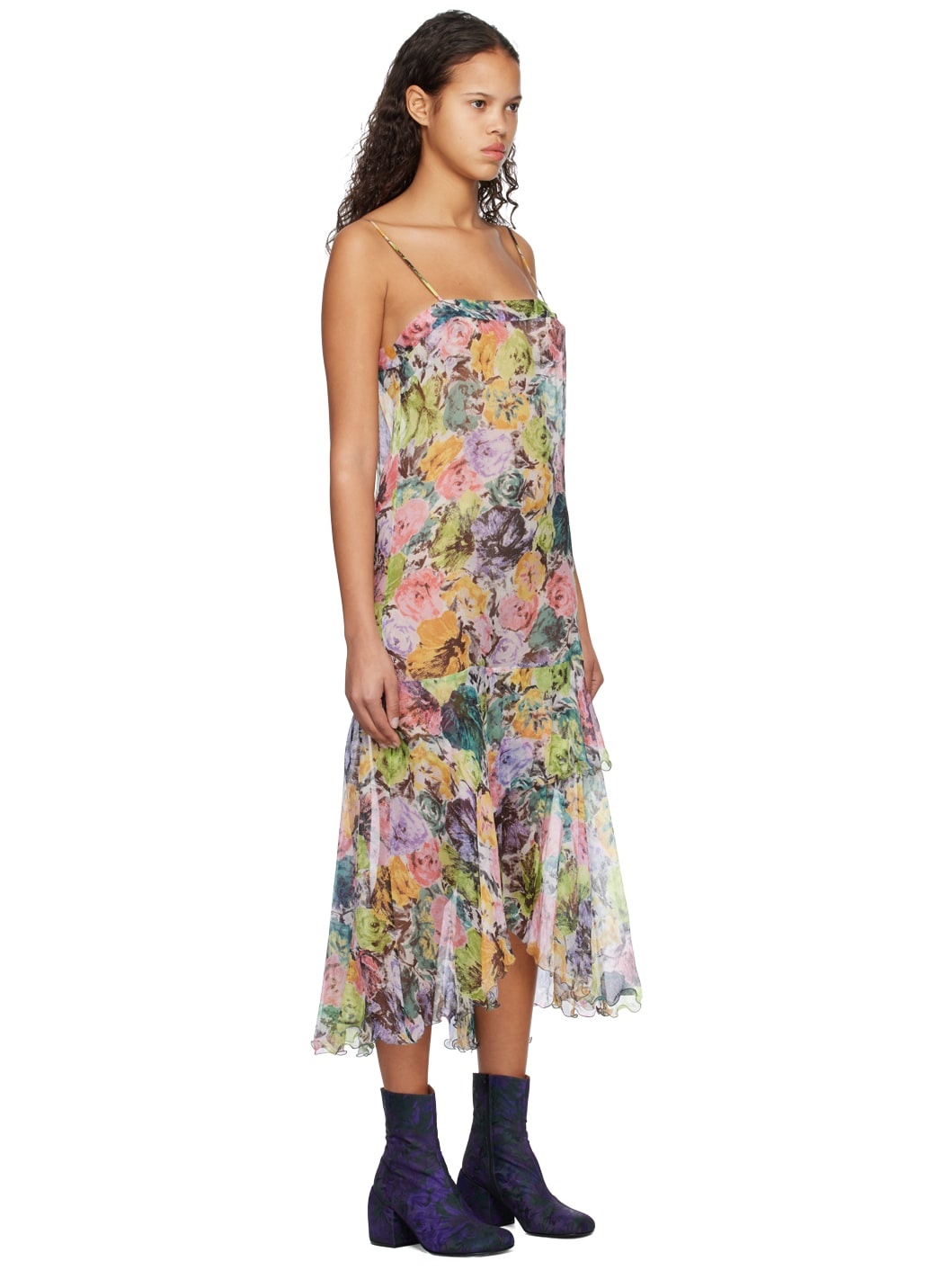 Multicolor Dreya Midi Dress - 2