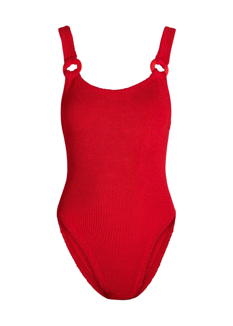 Hunza G Domino Crinkle Swimsuit - 1