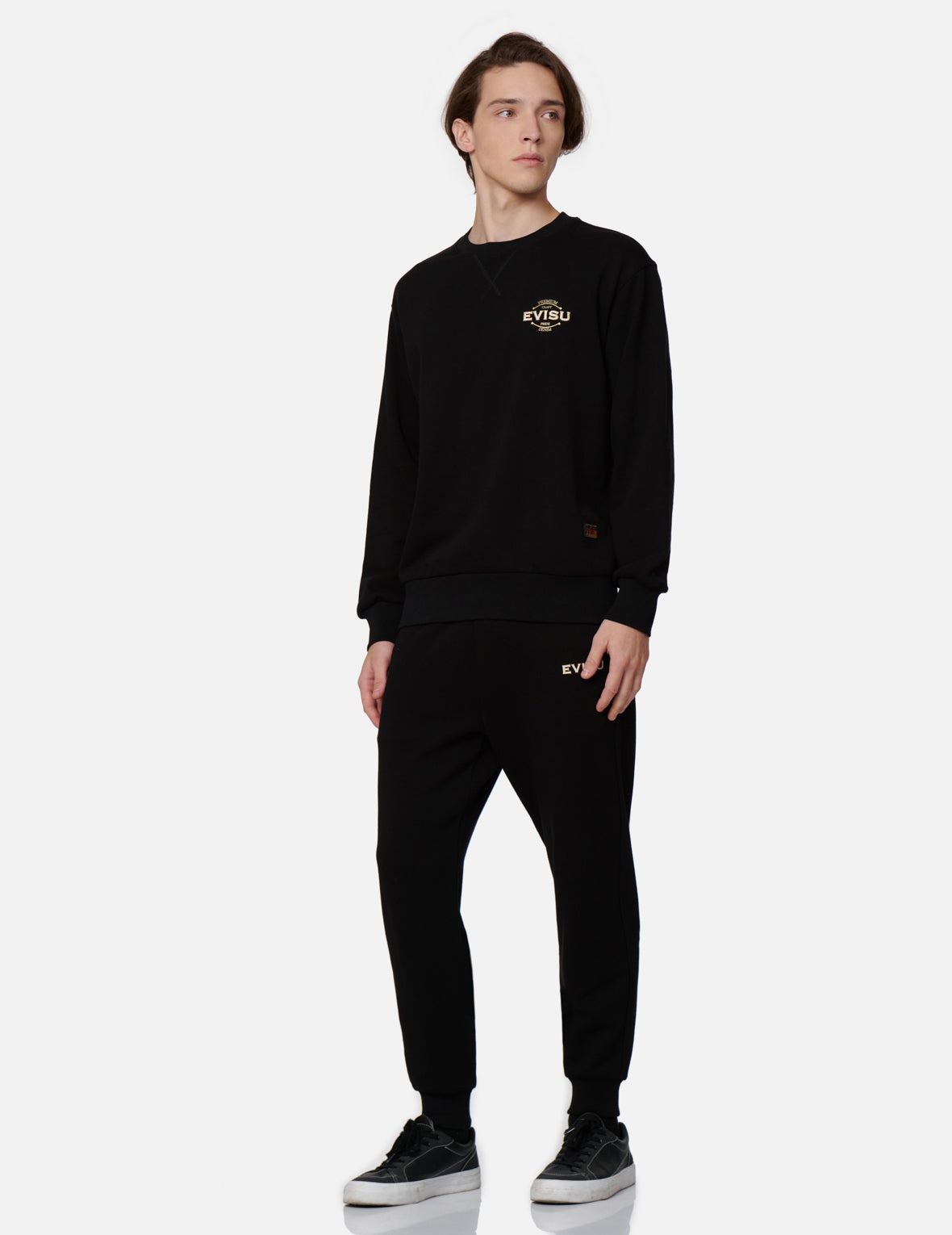 2-Layer Hand-brush Daicock Sweatshirt - 4
