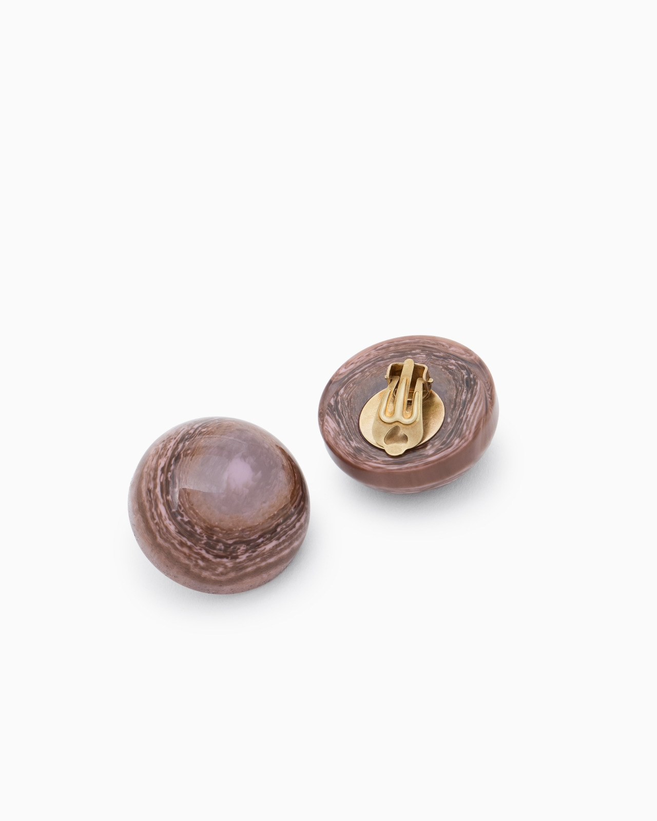 RESIN CLIP-ON EARRINGS - 2