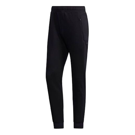 adidas neo M Idnty Cnt Tp Running Athletics Knit Sports Pants Black GJ8748 - 1