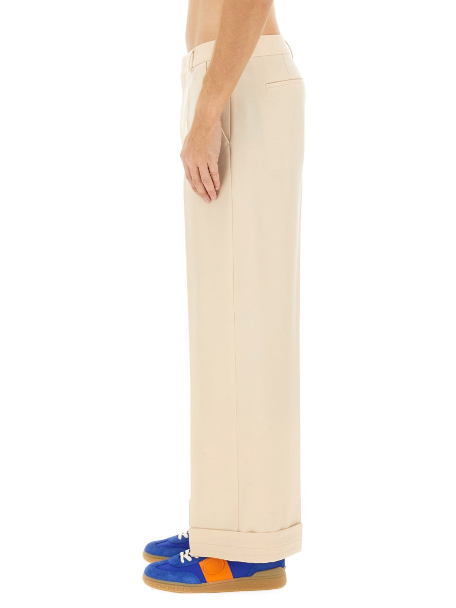 Valentino Men Wool Pants - 4