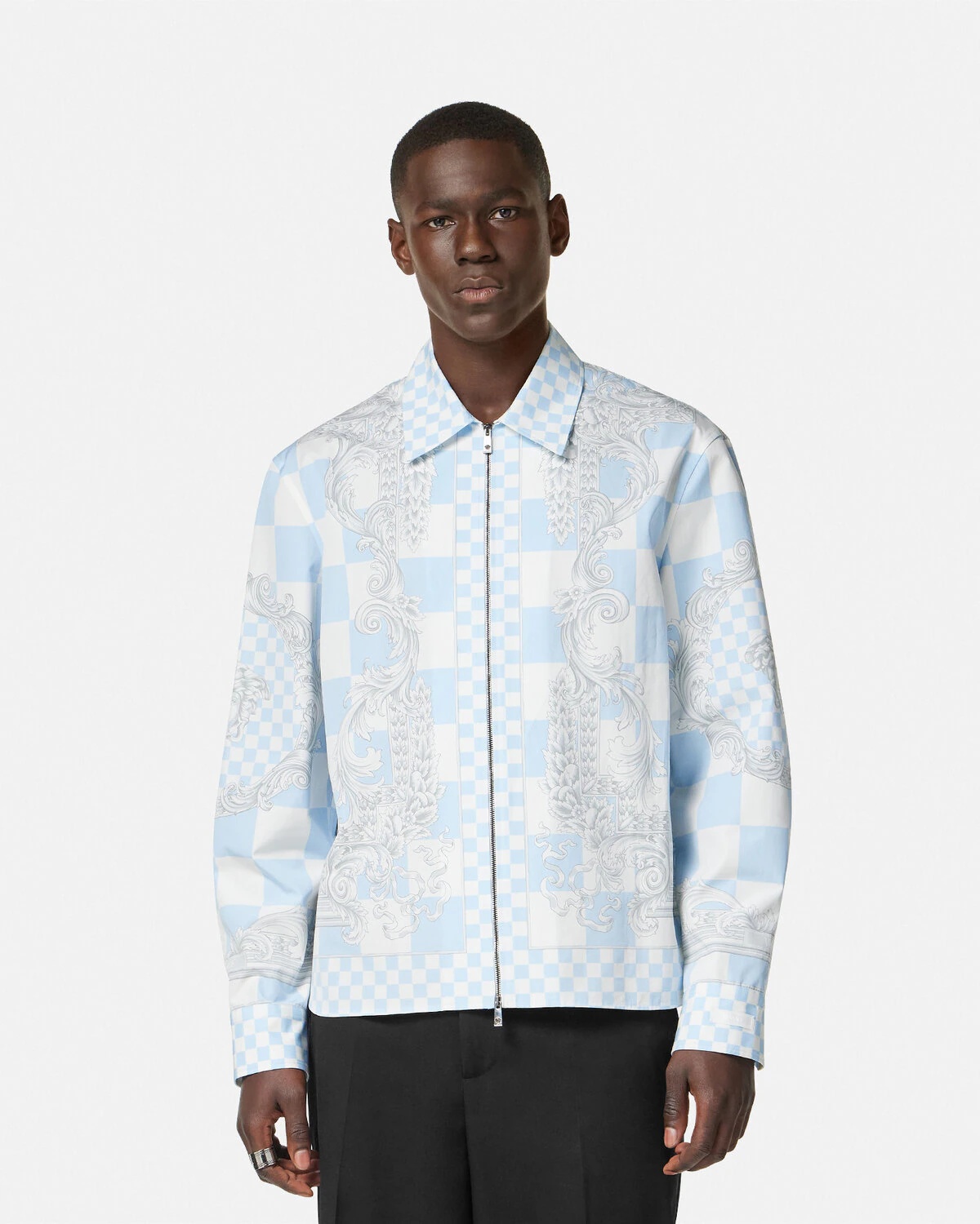 Medusa Contrasto Blouson Jacket - 4