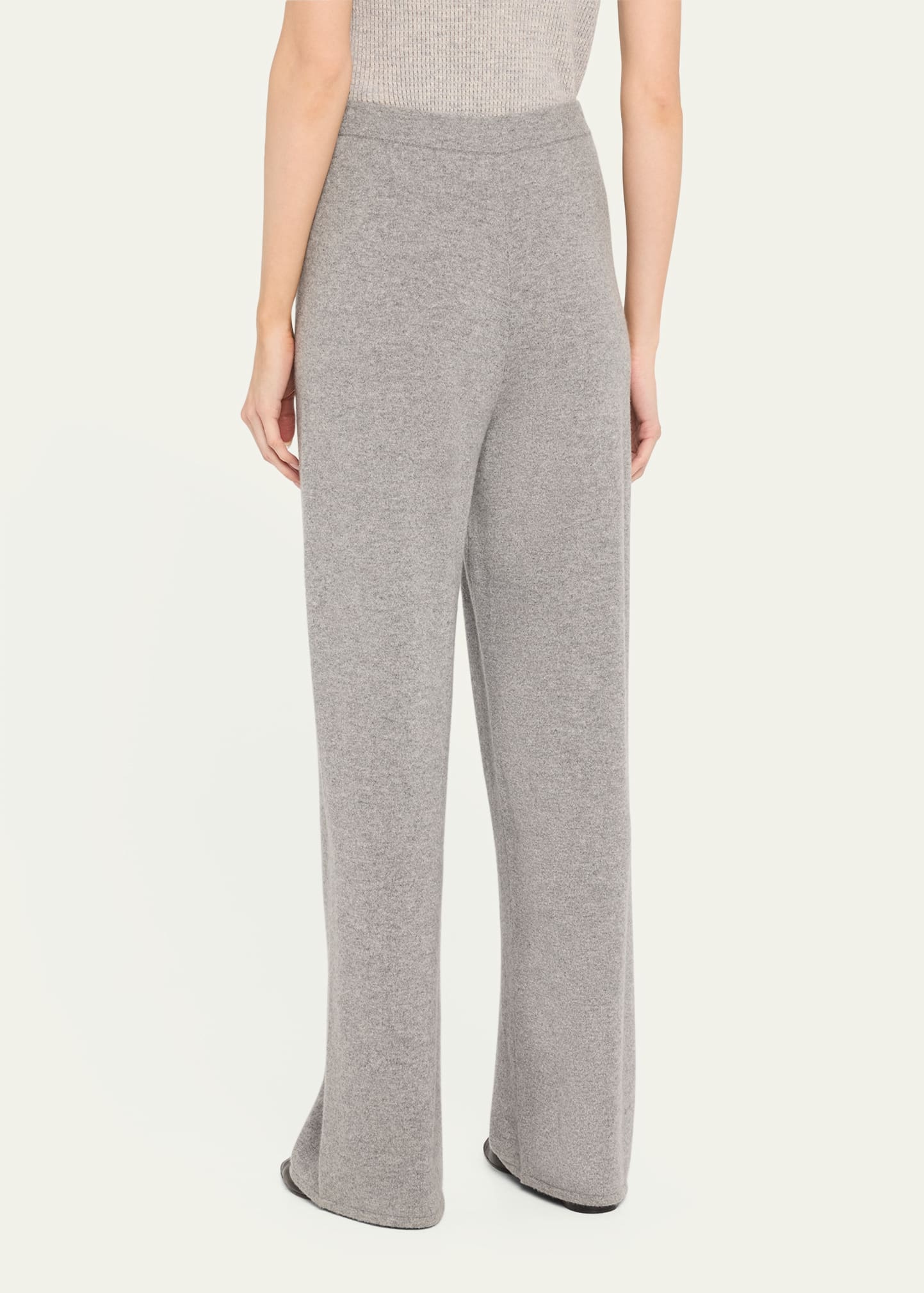 Everywear Cashmere Knit Relaxed Pants - 3