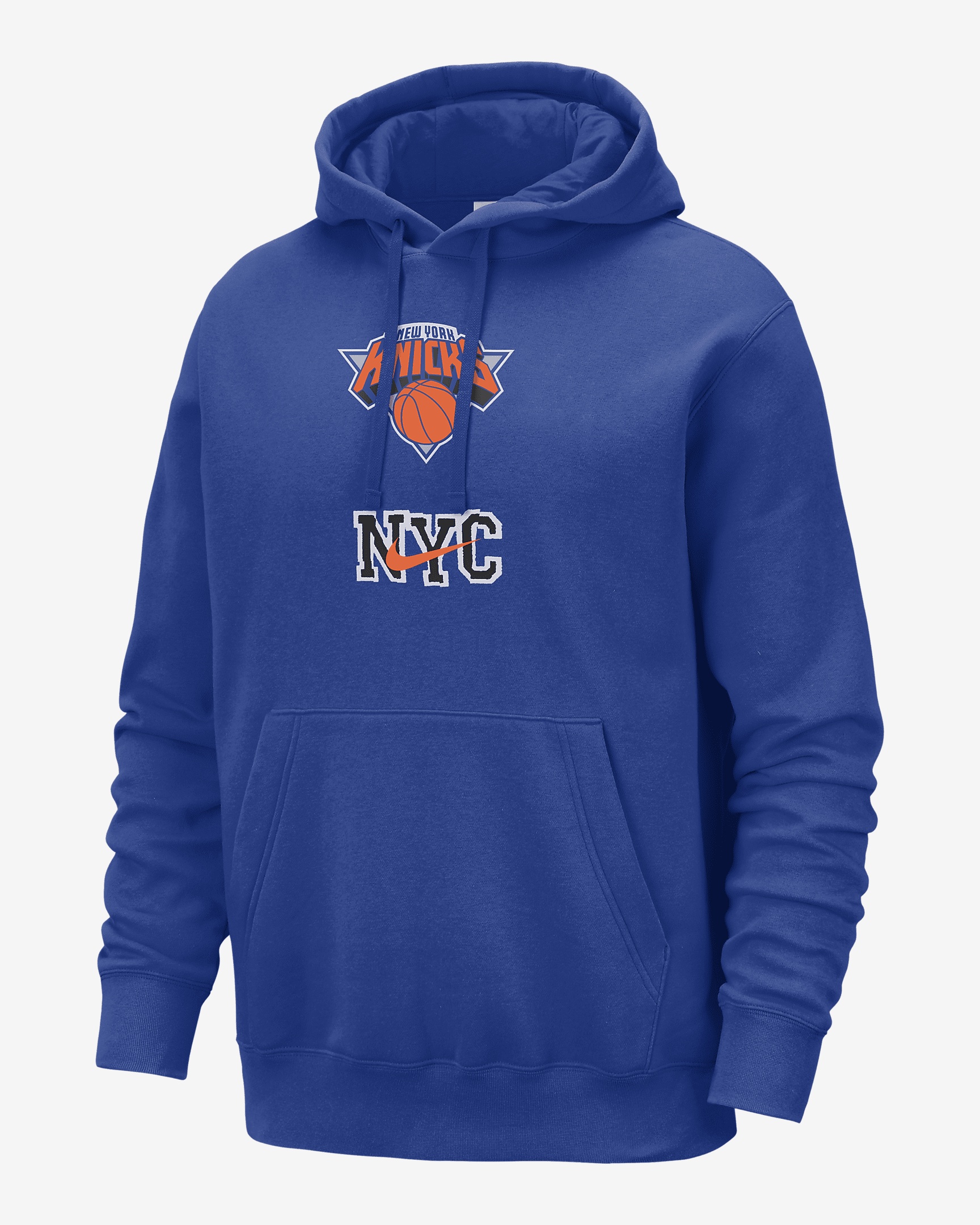 New York Knicks Club Fleece City Edition Nike Men's NBA Pullover Hoodie - 1