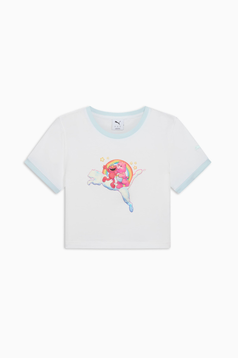 PUMA x CARE BEARS x SESAME STREET Women's Baby Tee 1
