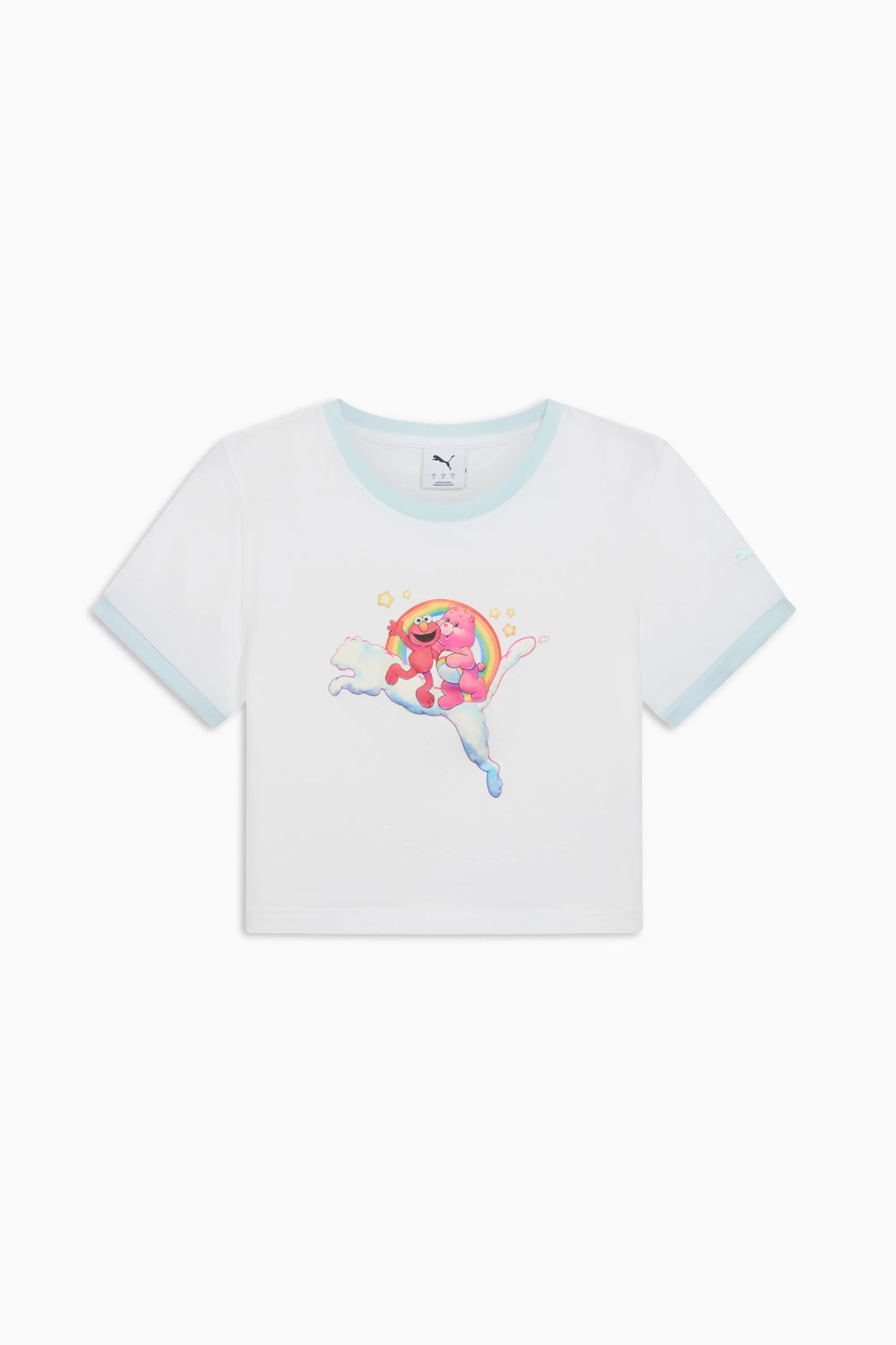 PUMA x CARE BEARS x SESAME STREET Women's Baby Tee - 1