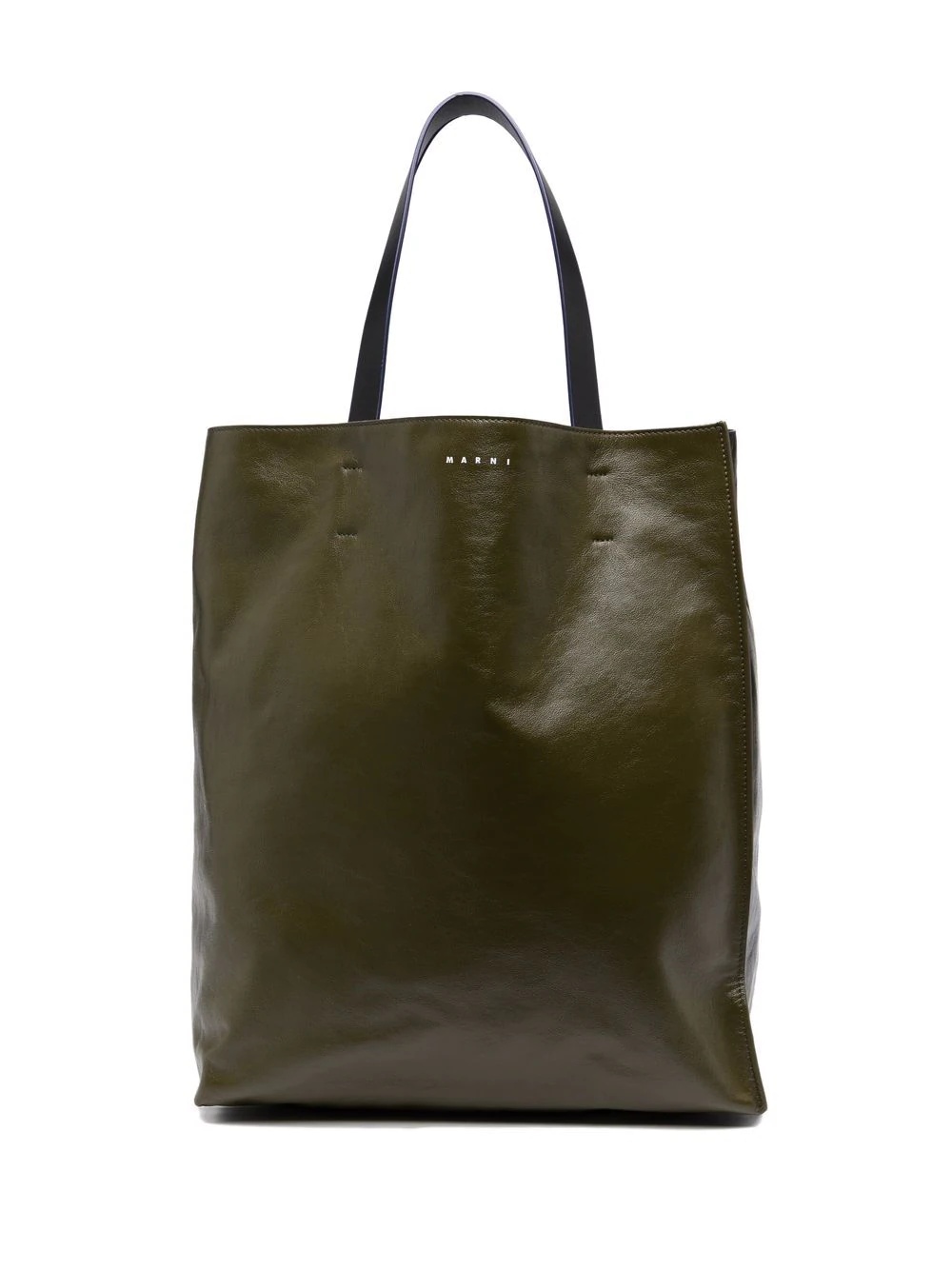 slouchy leather tote - 1