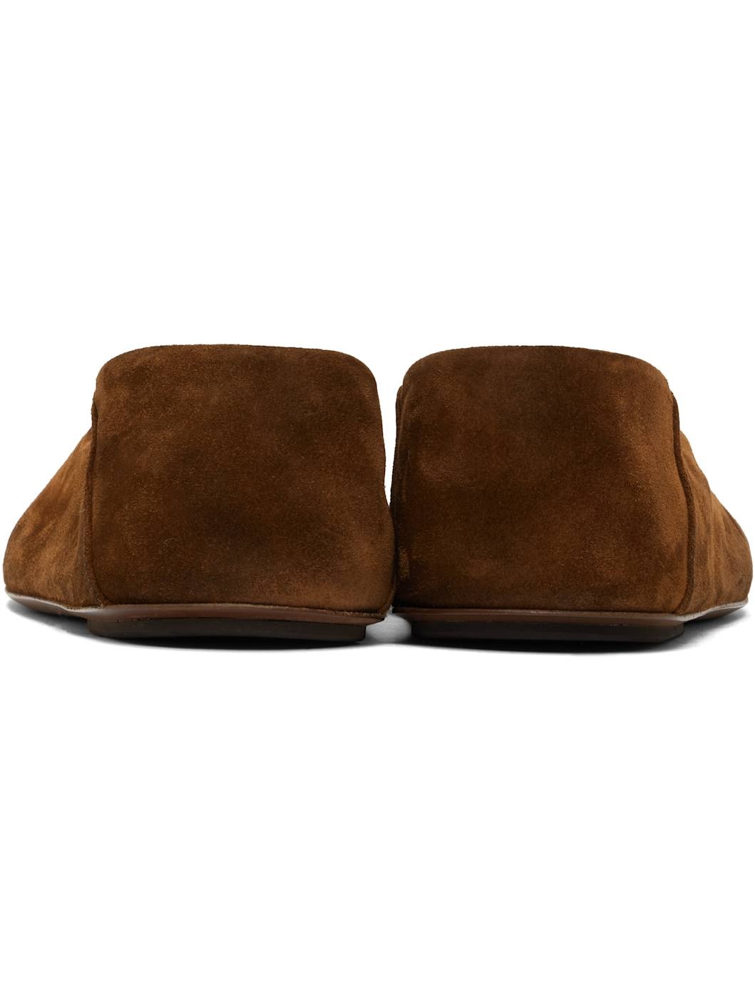 Brown Passo Slip-on Loafers - 2