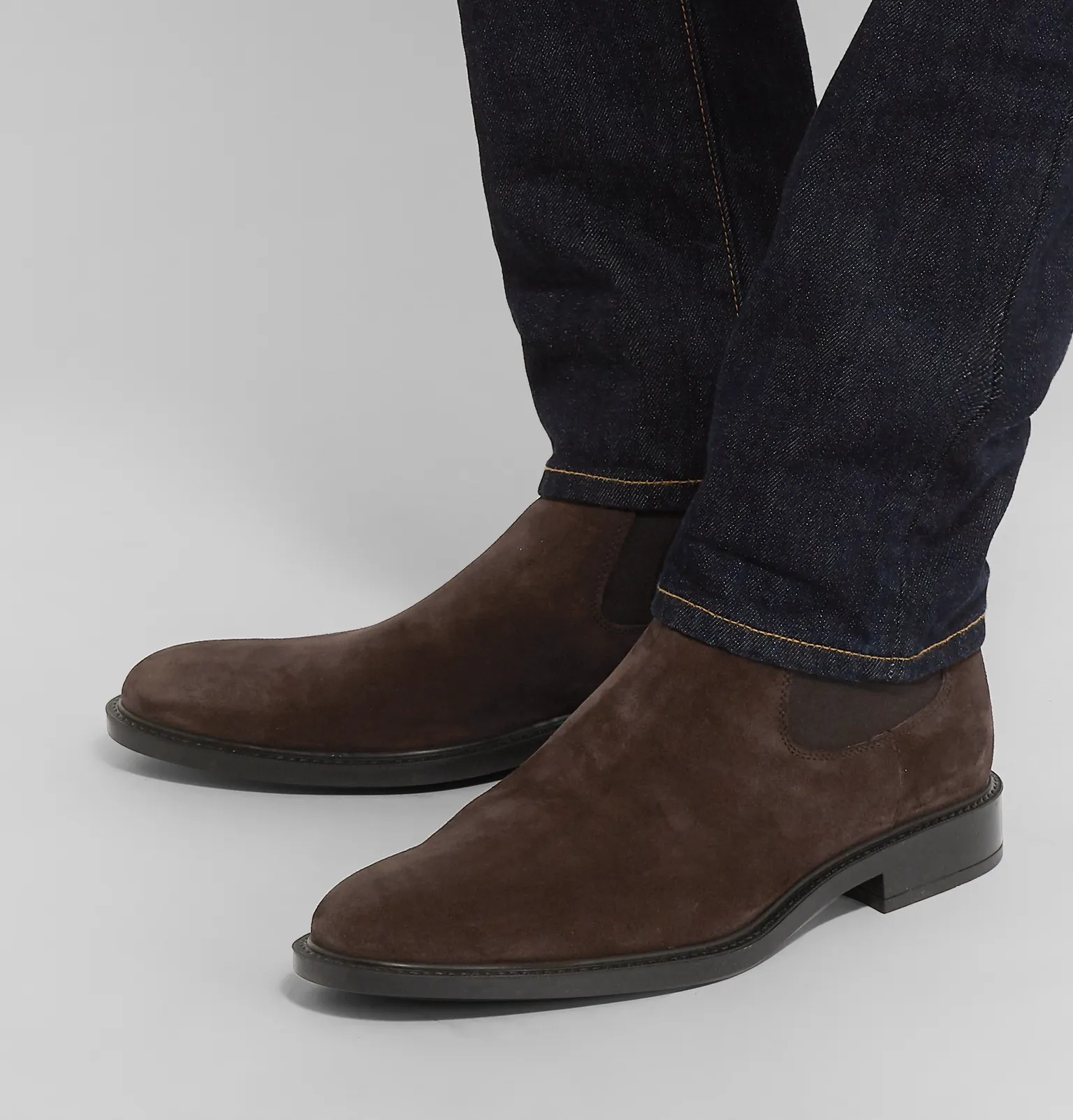 Suede Chelsea Boots - 5