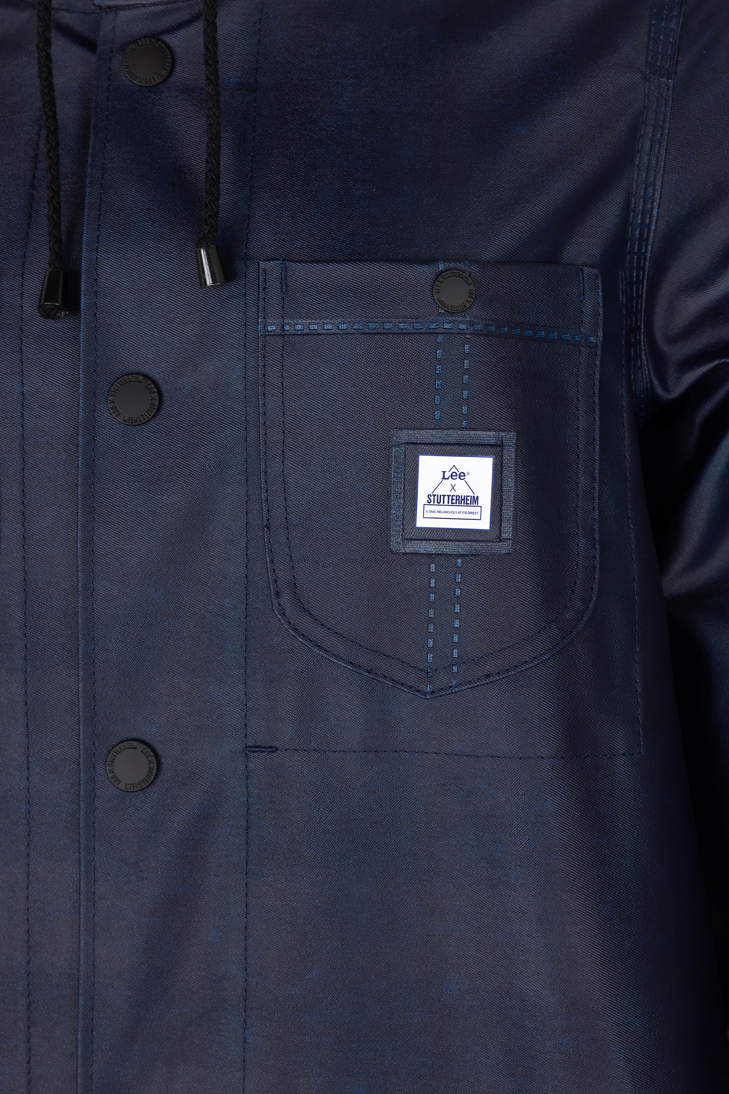 Women´s Lee® x STUTTERHEIM Chore Raincoat Aviator Navy - 8