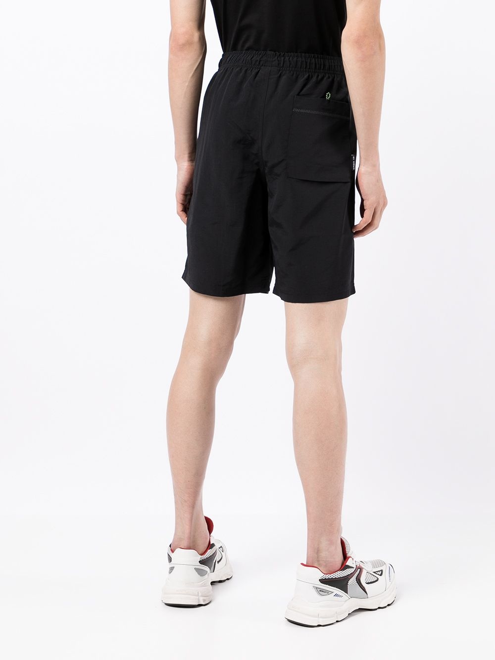 pouch-pocket sports shorts - 4