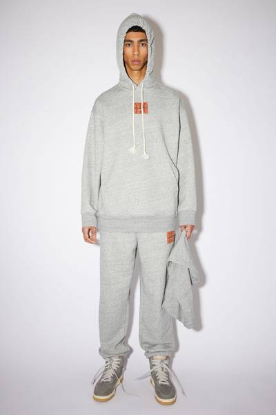 Acne Studios Hooded sweatshirt - Marble grey melange outlook