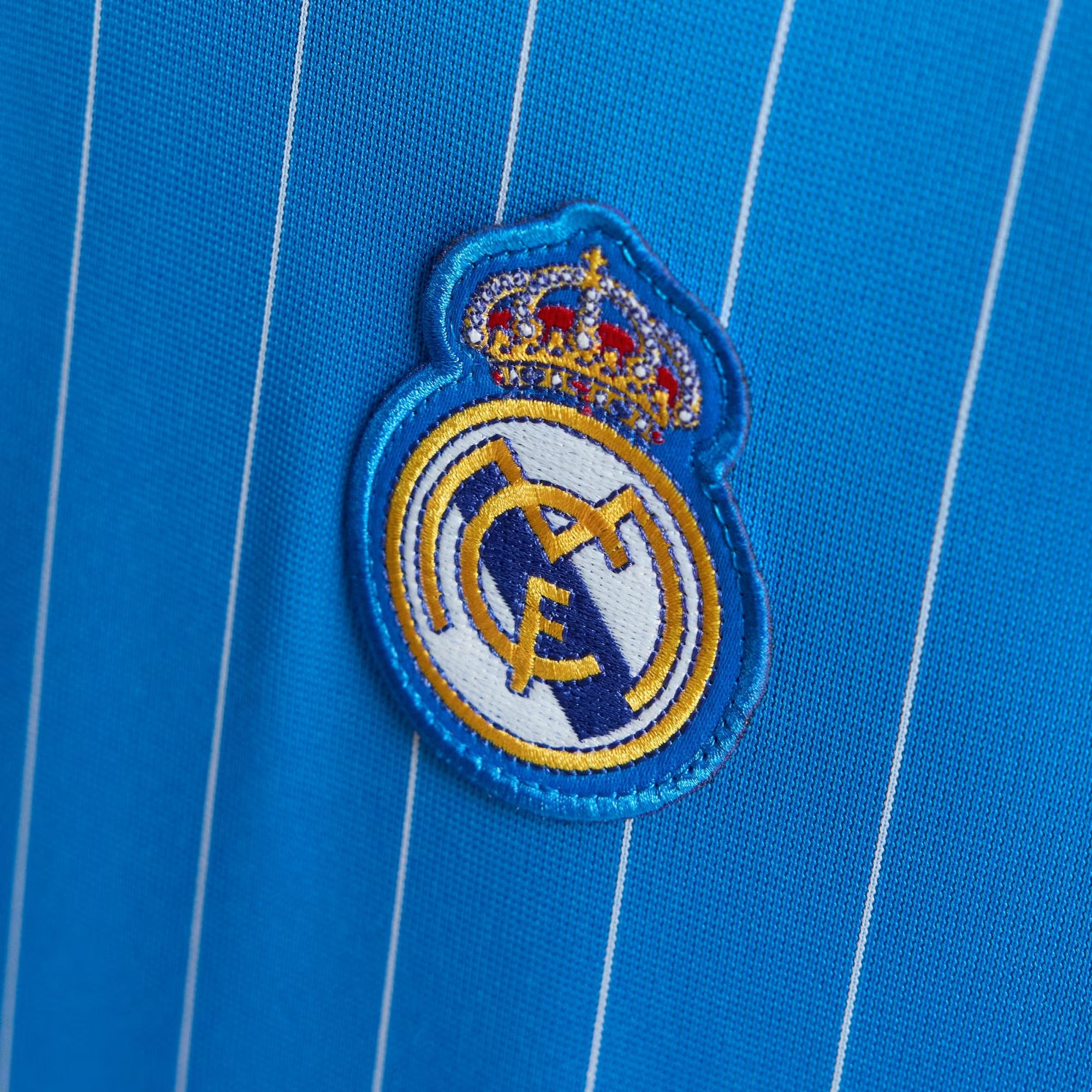 adidas Real Madrid Terrace Icon Jersey 'Blue Bird' JN3060 - 4