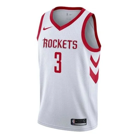 Nike NBA Basketball Jersey Vest SW Fan Edition houston rockets Paul No. 3 White 864419-101 - 1