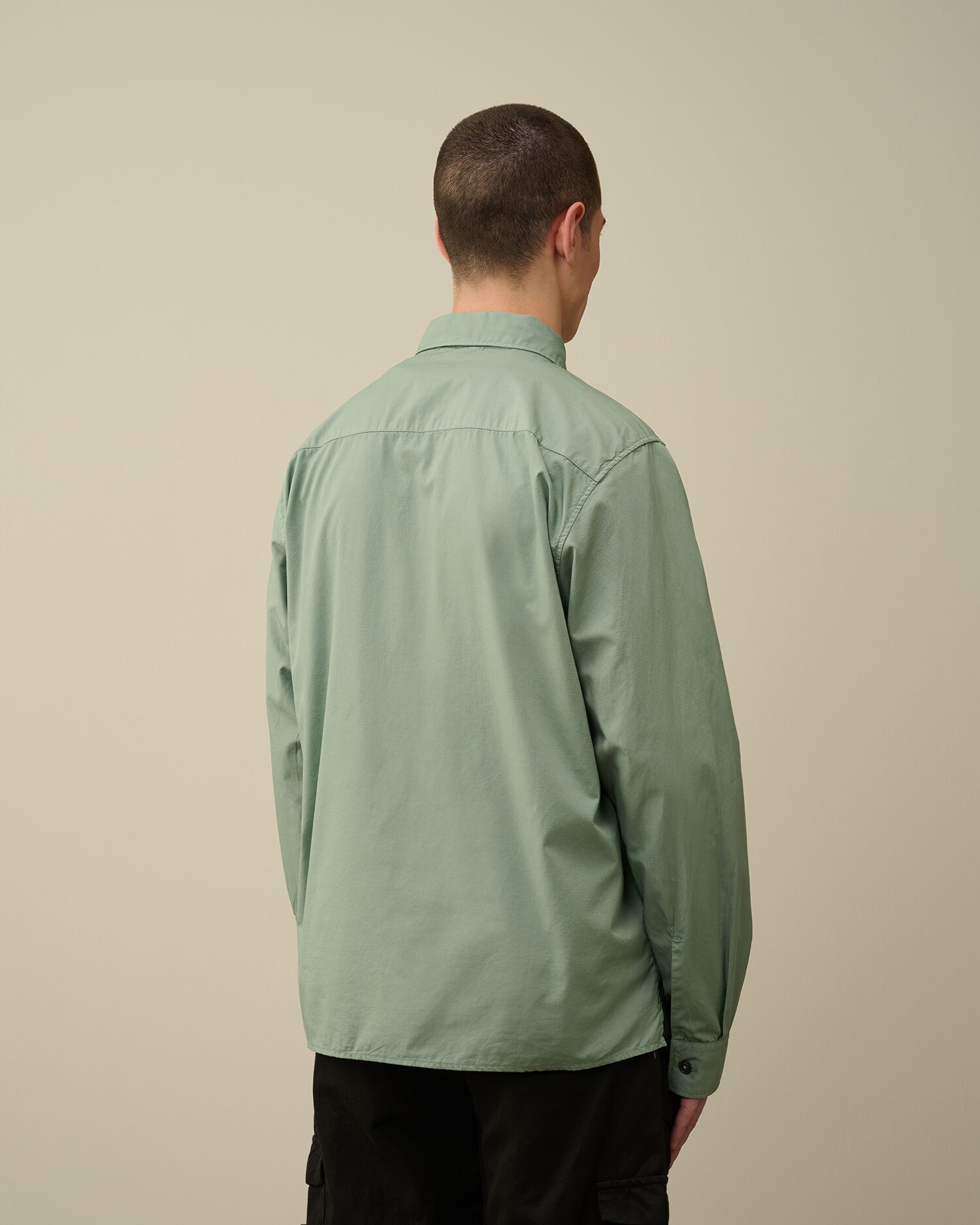 Cotton Rip-Stop Pocket Shirt - 3