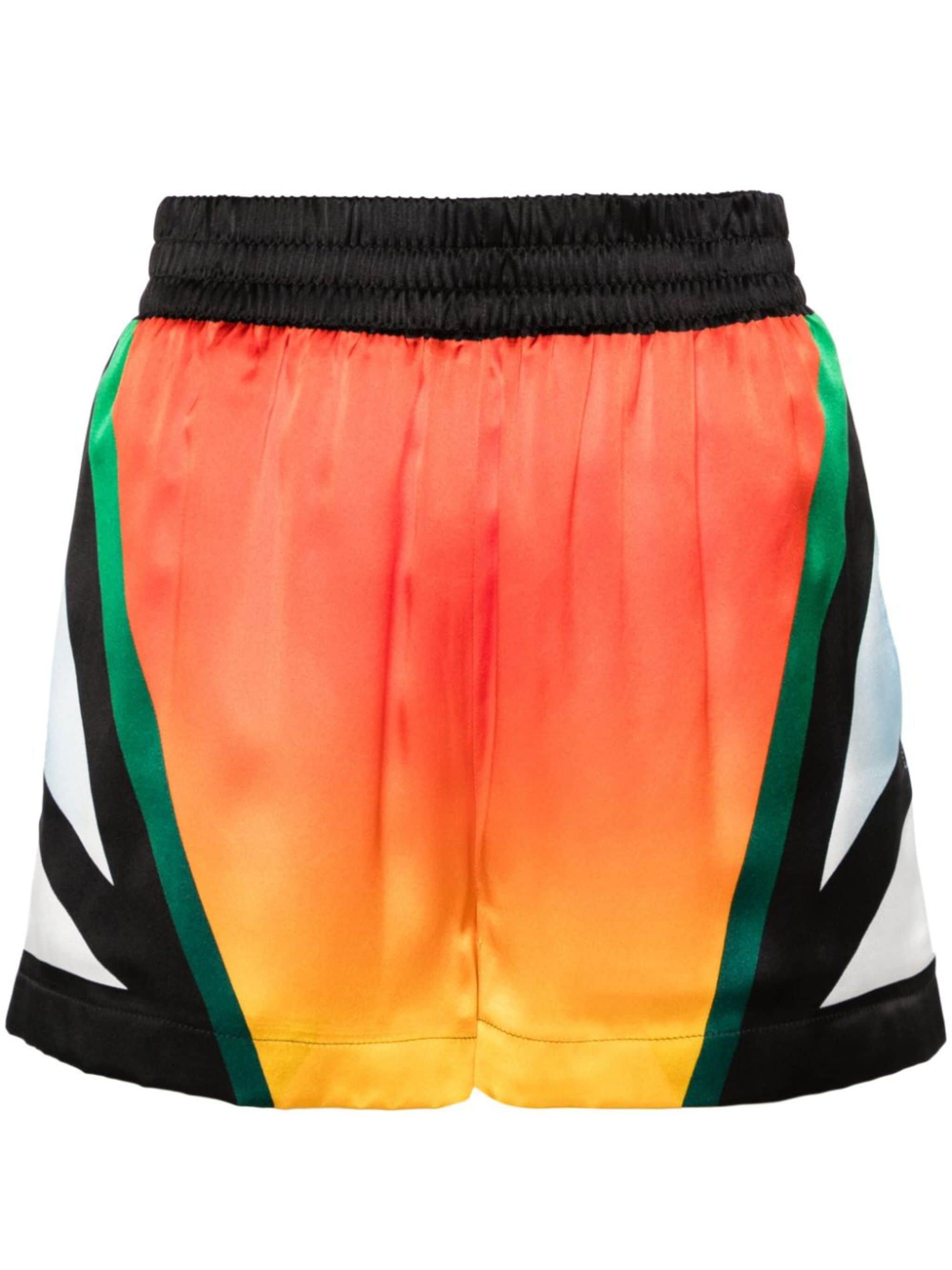 Casa Moto silk shorts - 1