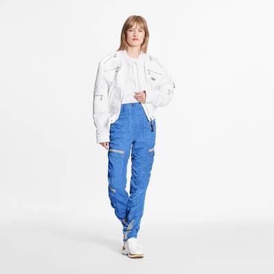 Louis Vuitton Overdyed Nylon Pants with Zipper Details  outlook