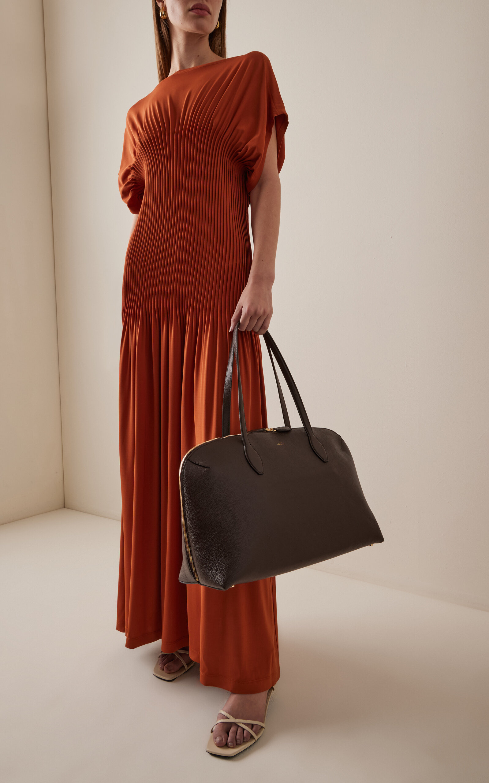 Leather Tote Bag brown - 2