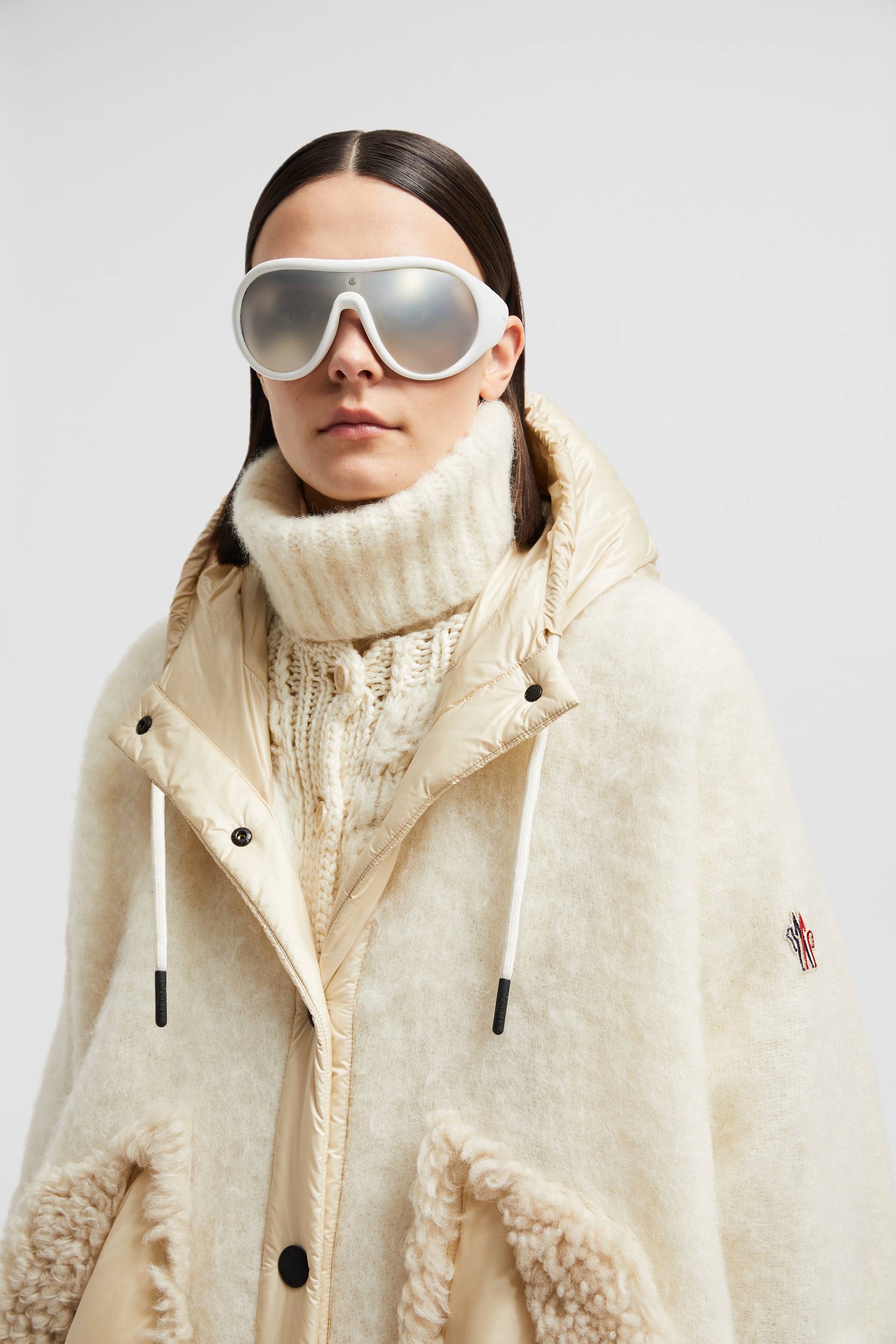 Wool, Alpaca & Mohair Padded Cape - 4