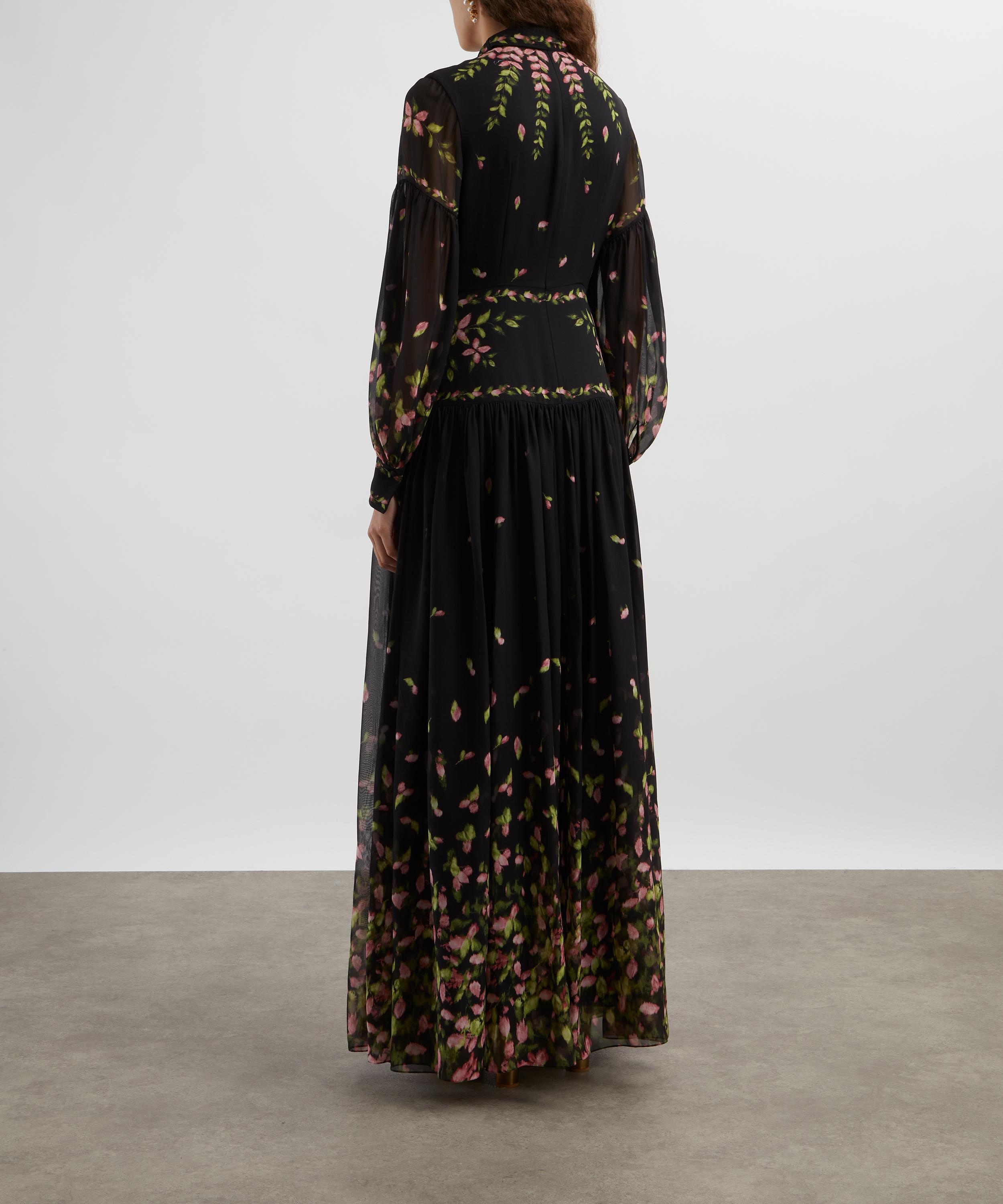 Blouson Sleeve Gown - 4