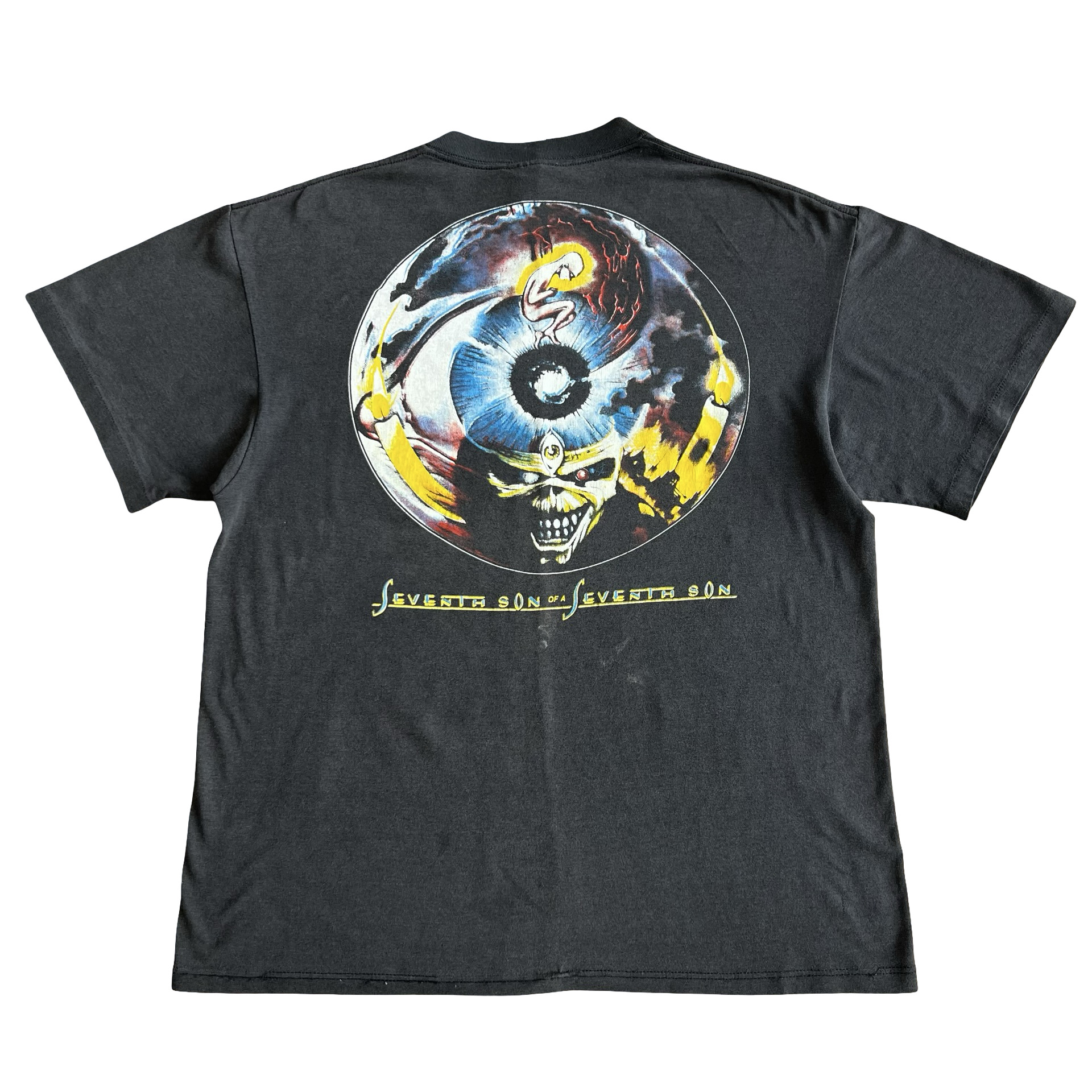 Final Blow - Vintage Iron Maiden Play With Madness 1988 T-Shirt SZ XL - 3