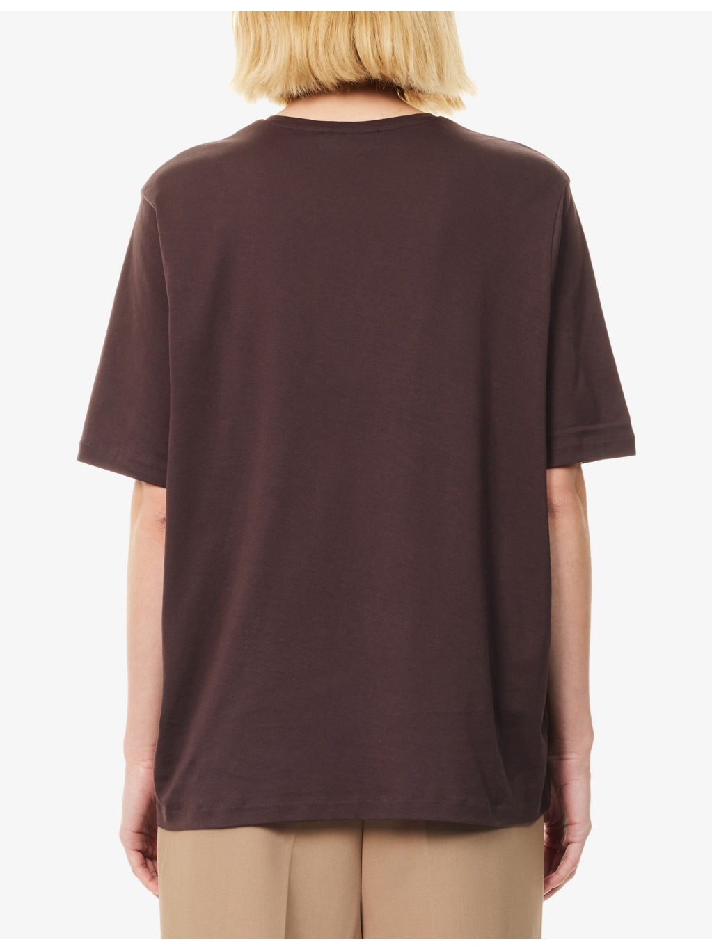 Harper Relaxed-Fit Cotton-Jersey T-Shirt - 4