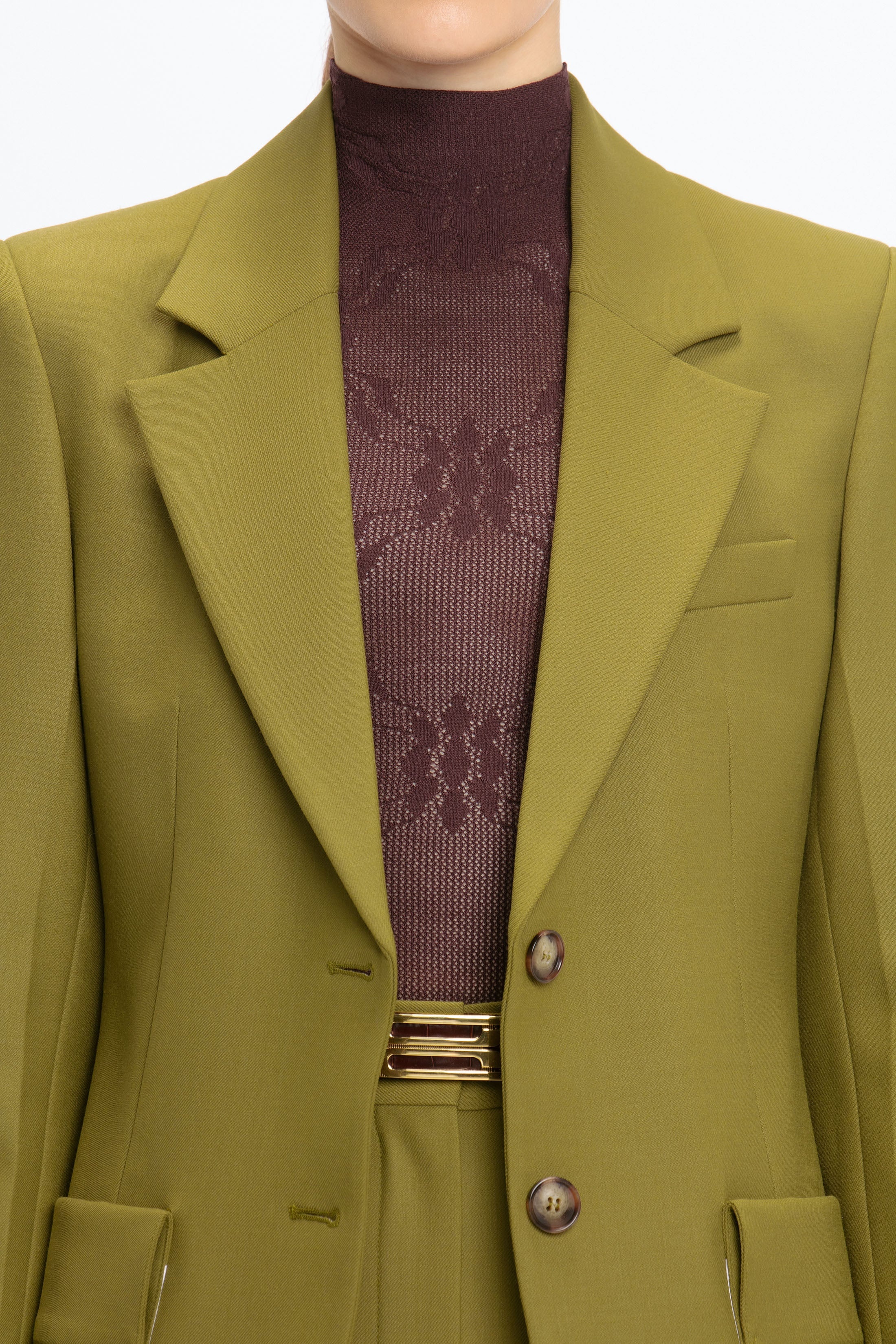 Patch Pocket Jacket In Willow - 5