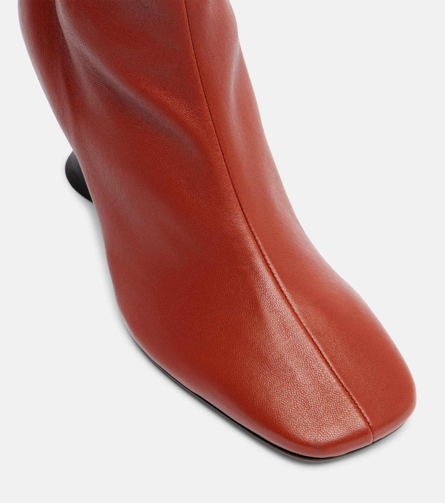 75 leather ankle boots - 4