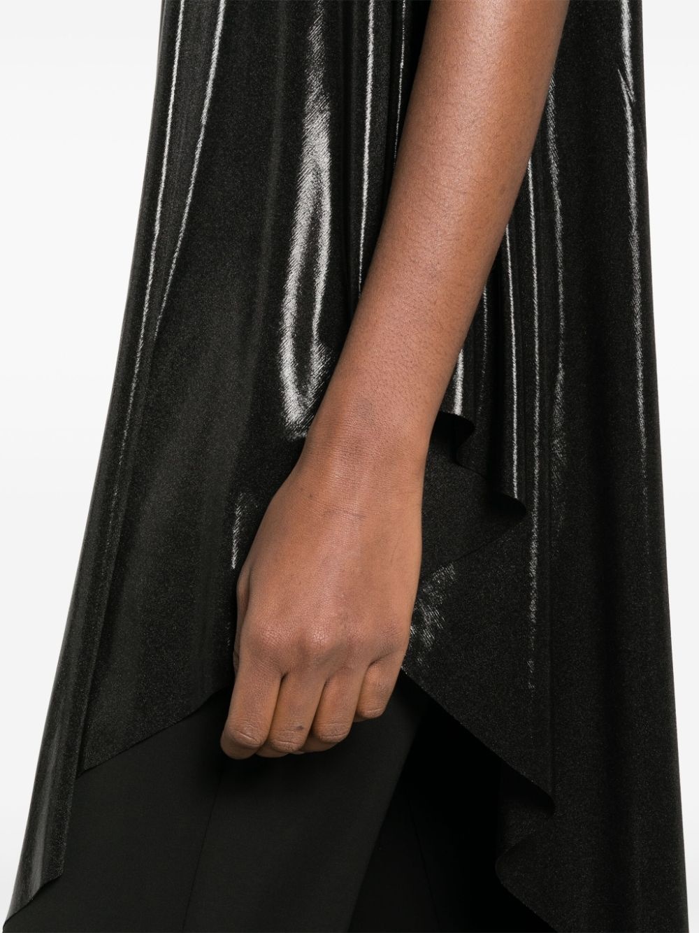 one-shoulder asymmetric tunic - 5