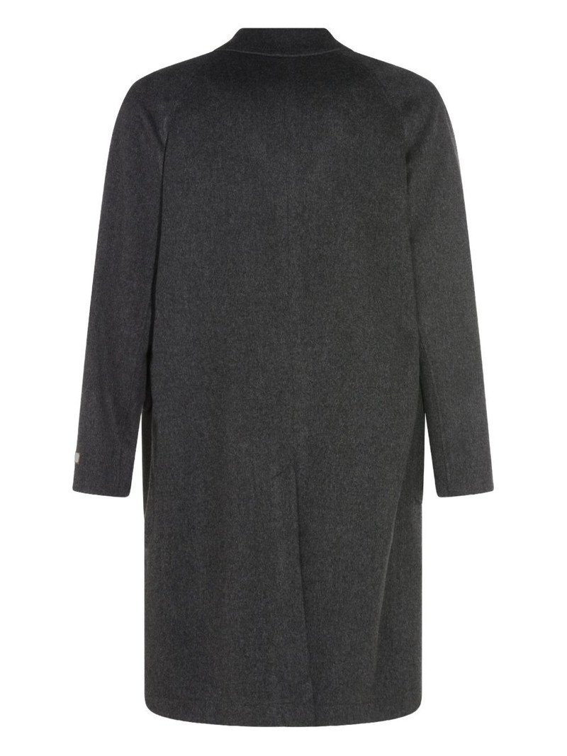 Canali pocket wool coat outlook