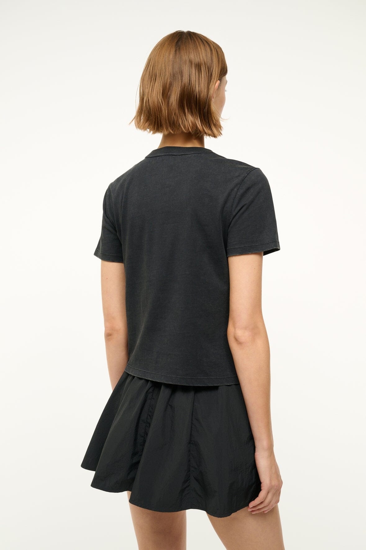 STAUD LULU SPORT TEE BLACK - 4