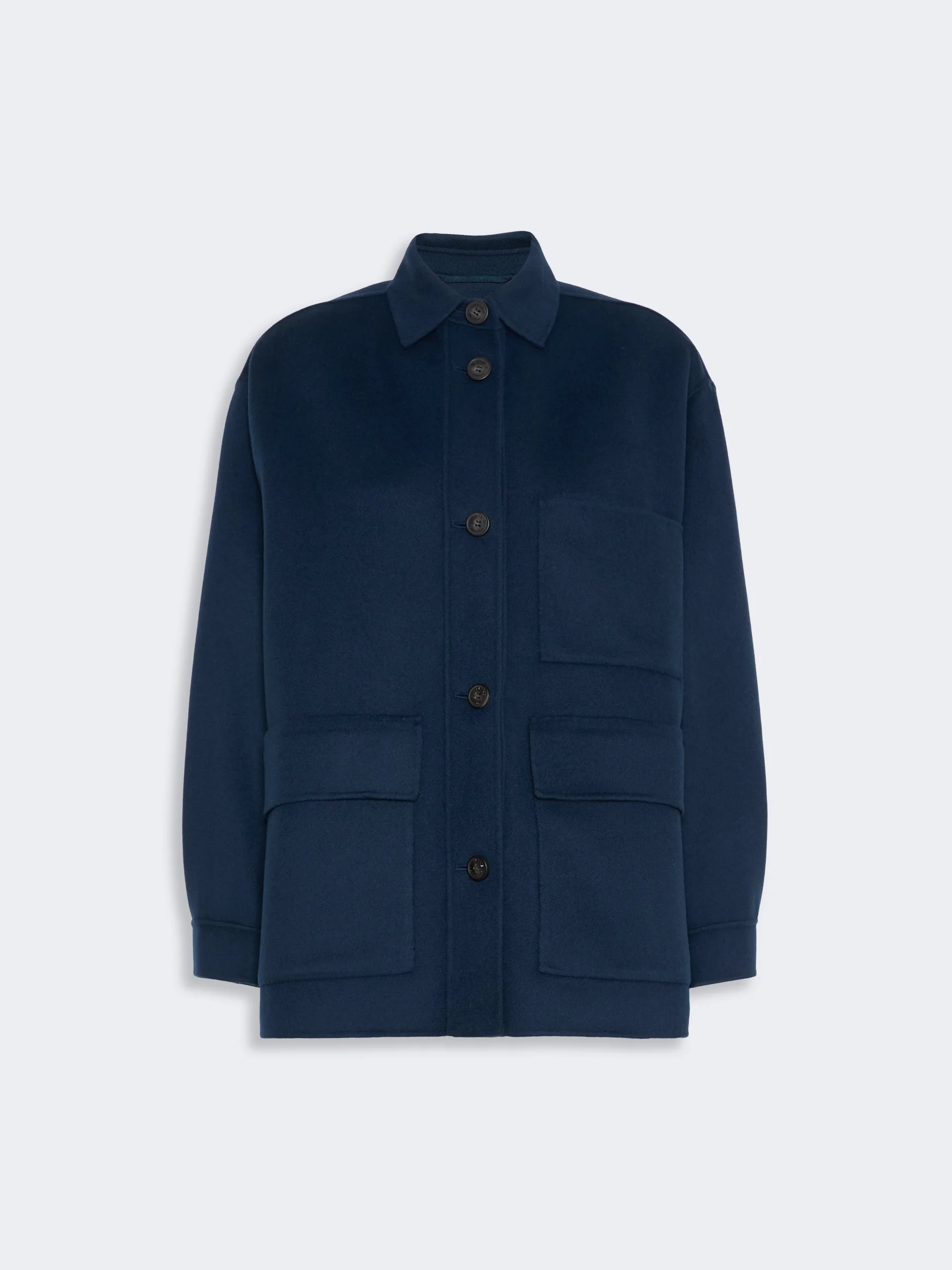 FOLK Double wool jacket - ULTRAMARINE - 1